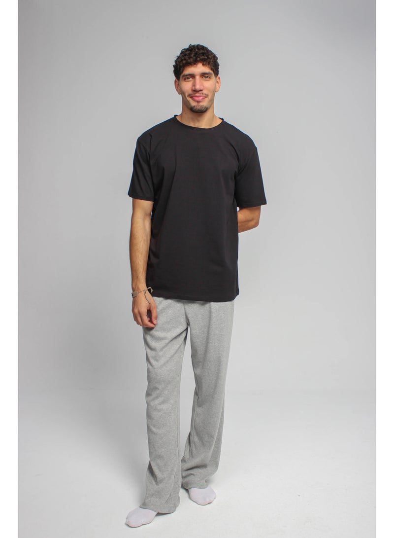 Basic Look Ribbed Pants - Image 3